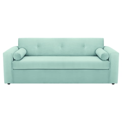 Bodevir - Sofa Vivo 3Cg Felpa 30 Verde Agua