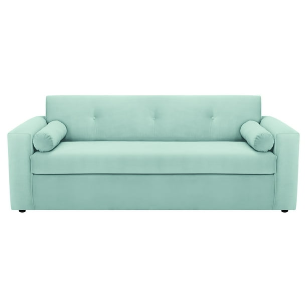 Sofa Vivo 3CG Felpa 30 Verde Agua