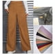 thumbnail image 2 of Pack 2 Pantalón Vestir Pierna Ancha Pantalones Tiro Alto, 2 of 10