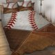 thumbnail image 1 of Living My Dream - Juego de edredón personalizado de béisbol, 1 of 3