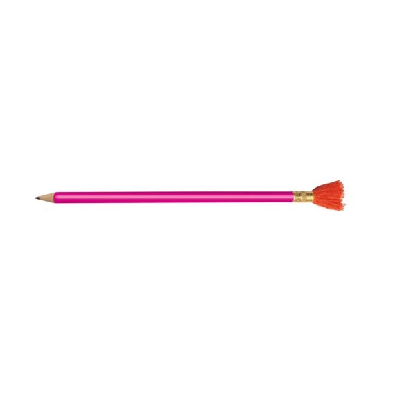 Lápiz Bonito Con Pom Pom En Dos Disenos - All About Pink
