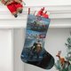 thumbnail image 2 of God of Wars Tema: Calcetines de Navidad, fino lino blanco para colgar en escaleras y chimenea, decoración navideña para el hogar, regalo de Navidad. 45cm × 32cm, 2 of 5