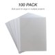 thumbnail image 2 of Samsill Paquete de 100 Láminas Transparentes de 8.5" x 11" para Escribir con Marcadores Secos, 5 mil, No Compatible con Impresoras, 2 of 4