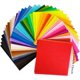 thumbnail image 2 of 60 piezas de láminas de tela de fieltro de poliéster para manualidades, láminas de fieltro de colores surtidos, muestras de tela para manualidades, láminas de tela de fieltro pastel, cuadrados de 10 c, 2 of 7