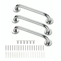 Genérico - Pack X3 Manillas Agarraderas Barra Seguridad Baño Ducha