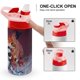 thumbnail image 4 of HamburglarBotella de Agua con Tapa Pop Top de Un Toque, Acero Inoxidable, a Prueba de Fugas, para Deportes, Botella Infantil rosa 12 oz, 4 of 6