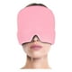 thumbnail image 3 of Gorro De Gel Alivio De Migraña Terapia De Frío Color Rosa, 3 of 5