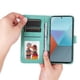 thumbnail image 4 of Funda tipo cartera FOXDOCK para Xiaomi Redmi Note 13 Pro 5G , diseño girasol en relieve, cuero PU, cierre magnético, soporte y tarjetero, 4 of 5