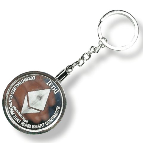 Invencible.Cl - 𝗟𝗟𝗔𝗩𝗘𝗥𝗢 𝗘𝗧𝗛𝗘𝗥𝗘𝗨𝗠 Llavero Ethereum Exclusivo De Lujo. Aj99