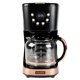 thumbnail image 1 of Cafetera Programable HADEN para 12 Tazas en Negro y Cobre, 1 of 9