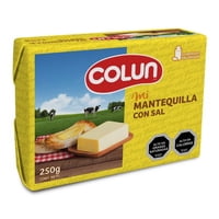 Mantequilla Con Sal 250 G Colun