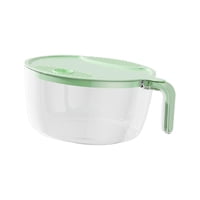 Magideal - Colador Filtro De Lavado De Arroz Cesta De Colador Accesorios De Cocina Cesta De Drenaje Multifuncional Para Patatas Zanahorias Espinacas Fideos Verde S