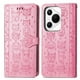 thumbnail image 1 of Funda Cartera FOXDOCK para Huawei Pura 70 Pro , Flip PU con Relieve de Gatos y Perros, Tarjetero y Soporte, 1 of 6