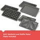 thumbnail image 3 of Negro + Decker 3-en-1 WM2000SD 3-en-1 Waffle, Parrilla y San, 3 of 3