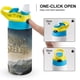 thumbnail image 4 of La leyenda del buscador Botella de Agua con Tapa Pop Top de Un Toque, Acero Inoxidable, a Prueba de Fugas, para Deportes, Botella Infantil azul 12 oz, 4 of 6