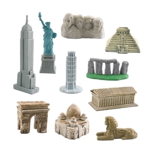 Bothyi - Mini Kits De Construcción Kits De Construcción De Monumentos Históricos Para Regalo De Cumpleaños Para Niños 10 Piezas