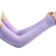 thumbnail image 2 of Protección UV Mangas De Brazo Seda De Hielo Enfriamiento Manga Deportiva Correr Morado, 2 of 3