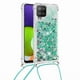 thumbnail image 5 of Funda FOXDOCK para Samsung Galaxy A22 4G con Cuerda Ajustable, Brillo Líquido, Protección Antigolpes y Lente – Ideal para Regalo, 5 of 6