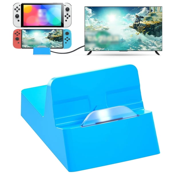 Dock de expansión para Nintendo Switch, estación de acoplamiento portátil para TV con puertos HDMI 4K/USB 3.0/USB-C para carga