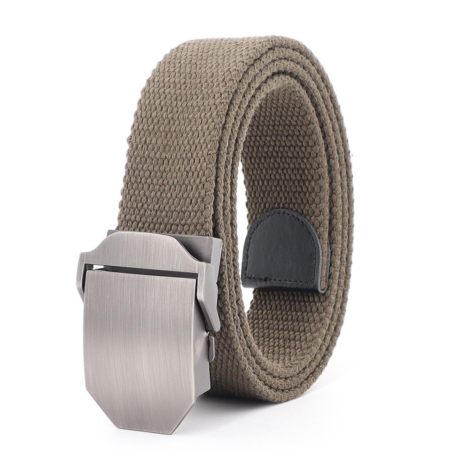 Ekoi - Cinturón Army Táctico Militar Ajustable 140cm Verde Talla Única