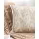 thumbnail image 3 of Juego De 2 Fundas De Cojin Hoja Beige, 3 of 3