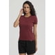 thumbnail image 1 of Polera Mujer Básico Lisa Vino, 1 of 4