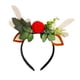 thumbnail image 2 of Diadema Navideña, Lindo Aro Para El Pelo Para Disfraz De Adultos, Ideal Como Regalo Para Juegos De Rol, Astas Doradas, 2 of 3