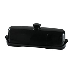 Bothyi - Plato De Mantequilla Organización De Cocina De Gran Capacidad Para Galletas De Restaurante Negro