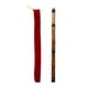 thumbnail image 4 of Flauta de bambú china instrumentos de viento viento de madera fácil de aprender regalo portátil flauta de madera flauta Vertical para niños principian Afinación en madera G, 4 of 5