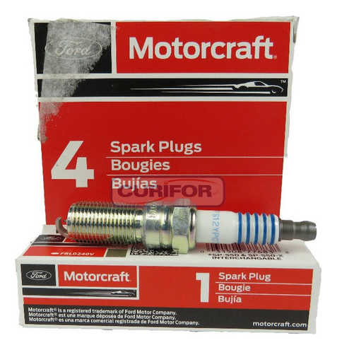 Juego Bujías Ford Escape 2.0 Ecoboost 2013-2018 Motorcraft