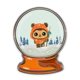 thumbnail image 1 of Bola de nieve esmaltada Star Wars Wicket para Navidad e invierno, 1 of 6