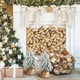 thumbnail image 2 of 3 piezas árboles de Navidad de la mesa de la nieve, árboles de pino de la mesa de la nieve con base de madera, árboles de Navidad de escritorio artificiales para las decoraciones de la mesa, 2 of 3