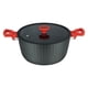 thumbnail image 1 of Olla Camden 4.4L 24 Cm Bf1624B-R Aluminio Forjado Negro 2 Piezas, 1 of 1