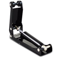 Xusx111 - Cubierta De Teclado De Piano Ultradelgado - Dispositivo De Control Duradero Con Cierre Lento, Amortiguador Hidráulico (Negro)