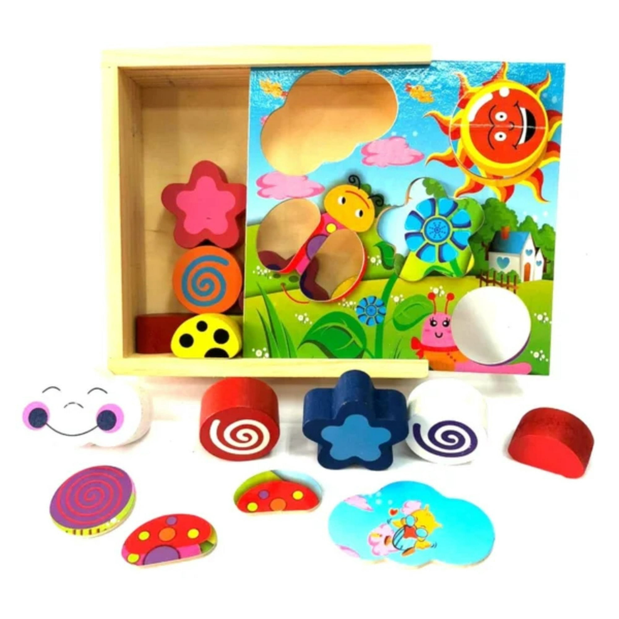 Genérico - Caja Inteligente De Encaje Madera