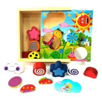 Genérico - Caja Inteligente De Encaje Madera