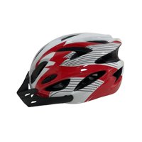 Ioensy - Casco De Bicicleta Casco De Ciclismo De Seguridad Ligero Casco De Bicicleta De Protección Para La Cabeza Blanco