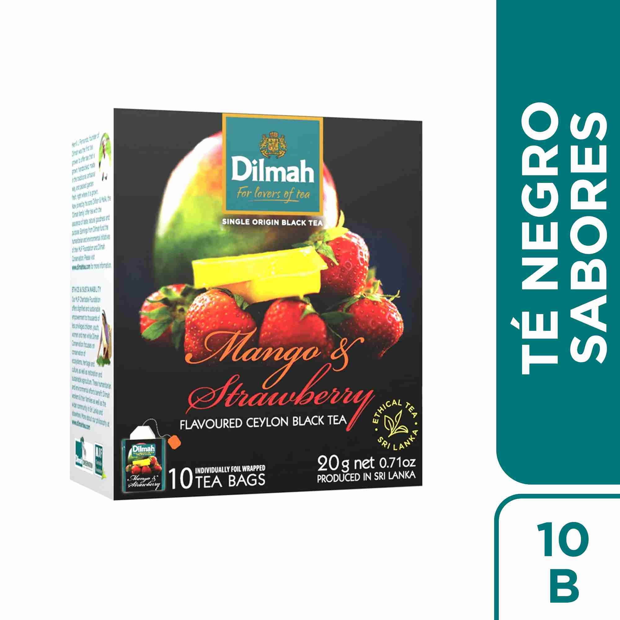 Té Frutilla Mango Caja 10Un Dilmah