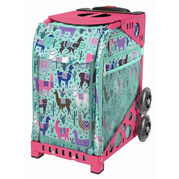 Bolsa ZUCA Llama Rama Sport Insert Rosa con Estructura