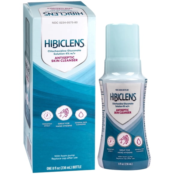 Jabón antiséptico antimicrobiano limpiador de piel Hibiclens 240 ml