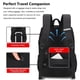 thumbnail image 4 of Mochila para portátil MAXTOP Deep Storage de 15,6 pulgadas con puerto USB, color negro, 4 of 7