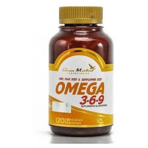 Triple Omega 3-6-9 Gm 1 Frasco 120 Caps 1000Mg Green Medical
