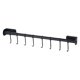 thumbnail image 4 of Perchas De Ropa Multiusos Percha De Toalla De Sombrero Abrigo Resistente Cinturón De Ropa Negro, 4 of 5