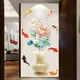 thumbnail image 2 of 1pc Chinese Style 3D Lotus And Koi Fish Wall Stickers Vinyl Large Wall Decals Art Decorations Decor For Bedroom Living Room Office Study Room Murals, 2 of 4