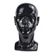thumbnail image 1 of Cabeza De Maniquí Cosmetología Modelo De Entrenamiento Masculino 57cm Negro Brillante, 1 of 3