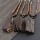 thumbnail image 3 of Cadena de suéter con cuentas de madera de estilo étnico para hombre, alitas de pollo, cuentas de madera, collar largo tipo Joker, joyería para mujer, 3 of 5