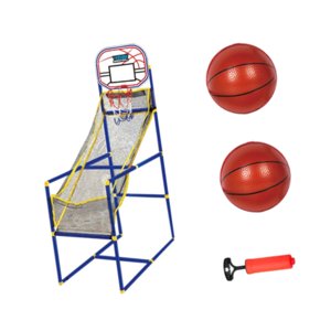 Ioensy - Juego De Baloncesto Arcade Para Niños Juguetes Deportivos Para El Patio Trasero Interior Al Aire Libre 2 Pelotas