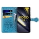 thumbnail image 2 of Funda Cartera FOXDOCK para Xiaomi Poco F6 5G , Flip PU con Relieve de Gatos y Perros, Tarjetero y Soporte, 2 of 6