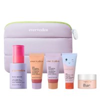 Set De Viaje Evereden Kids Clean & Vegan De 5 Piezas Para El Cuidado De La Piel Y El Cabello