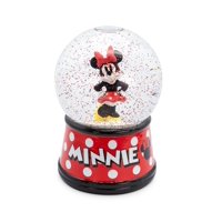 Bola De Nieve De Disney Con Forma De Minnie Mouse Iluminada, 15 Cm De Altura
